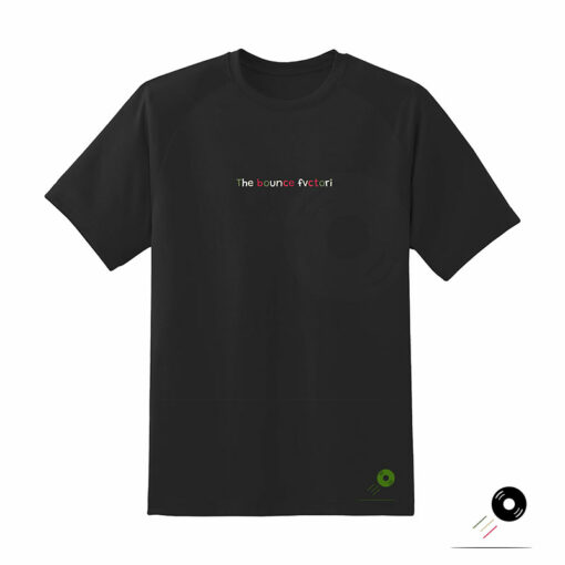 bounce era t-shirt black short sleeve